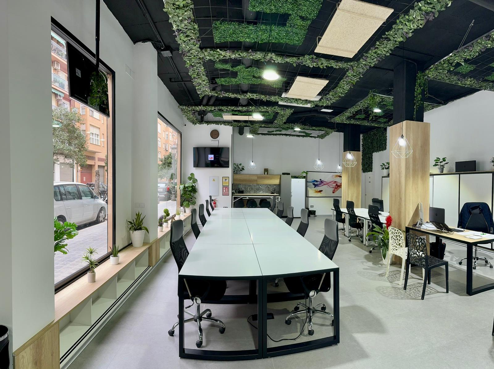Espacio Coworking Background